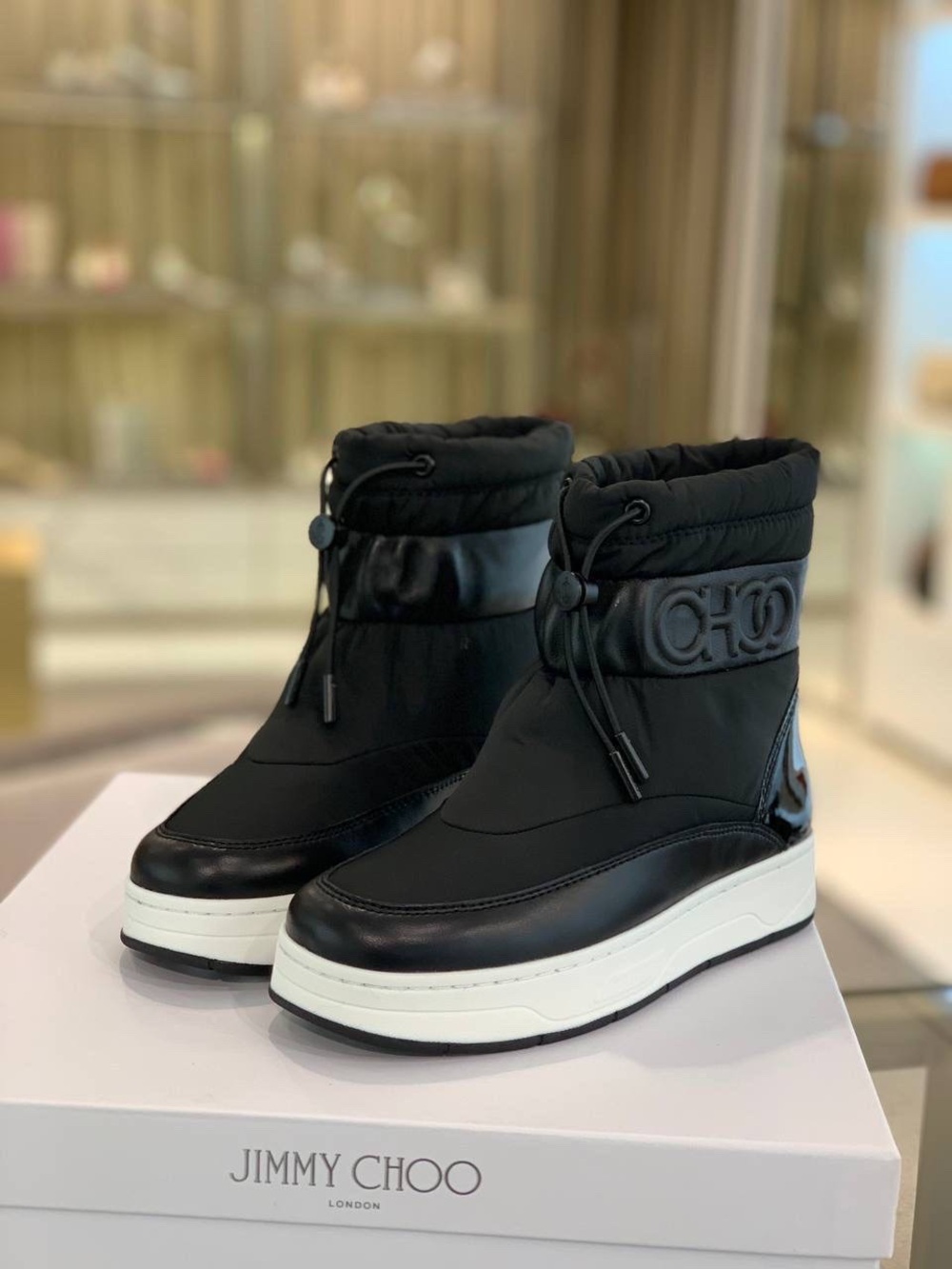 NEW JIMMY CHOO BOOTS kids 3/women’s 4.5/fr 34.5.